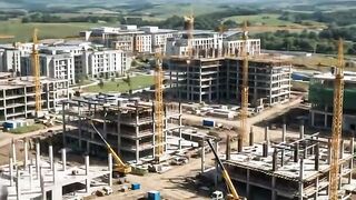 They Built a FUTURISTIC University in 20 Seconds! 🤯🏫 #shorts