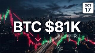 Bitcoin Drops to $81K! (Major Support Test & Crypto Analysis Today