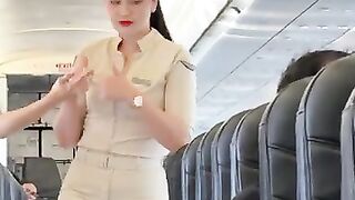 When a routine cabin check suddenly looks cinematic..mp4