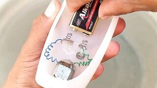 DIY Mini Motor Boat! 🚤 Will It Float and Move?