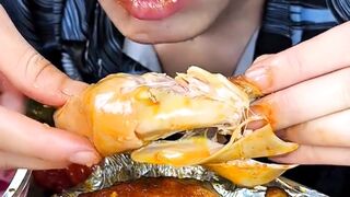 Ep.17: Meat mukbang challenge  super delicious meat feast. #mukbang