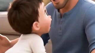 Mom, Dad, and Baby Girl, PIXAR ANIMATION 25