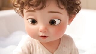 Mom, Dad, and Baby Girl, PIXAR ANIMATION 35