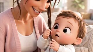 Mom, Dad, and Baby Girl, PIXAR ANIMATION 39