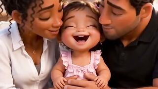 PIXAR ANIMATION, FAMILY FUN, MOM, DAD AND BABY 40
