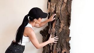 You Won’t Believe What She Made From Tree Bark 🤯😲