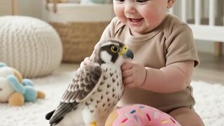 Happy Baby Smiling and Playing _ Adorable Moments
