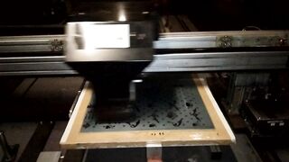 Screen printing enggeraving