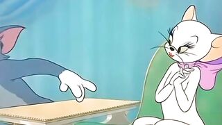 Tom Showed Off For His Girlfriend… BUT JERRY DIPPED HIS TAIL IN FIRE! 🔥☕😳 (Romantic Disaster)