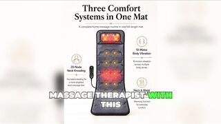 Is This the Best Massage Mat? Foldable Shiatsu Cushion with Heat & 9 Modes Review