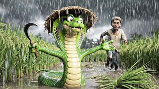 বৃষ্টির দিনে কাজ করতে গিয়ে
