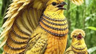 Golden Beauty of the Forest 🐦✨