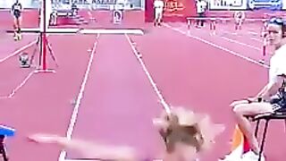 She's Flying Farther Than Athletes Twice Her Age