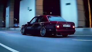 Midnight Street Cruise 🌙🖤 | Modified Black Sedan Looking Absolutely Beastly! 🚘💨