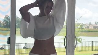 Mulher, bonita, sensual