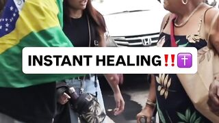 An instant miracle healing from God🙏🙏❤️