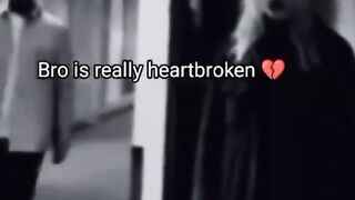 He just needs someone to comfort him