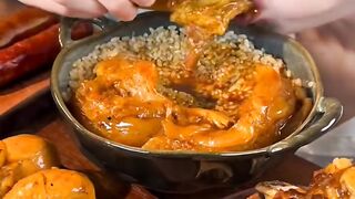 Ep.14: Meat mukbang challenge  super delicious meat feast. #mukbang #resep