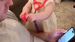 Cute baby moment 😍😍