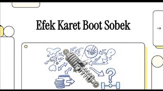 Efek Karet Boot Sobek