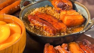Ep.26: Meat mukbang challenge  super delicious meat feast. #mukbang #resep