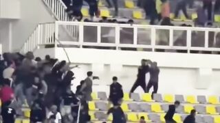 “TOTAL CHAOS! Football Match Erupts Into a Massive Brawl 😱⚽”
