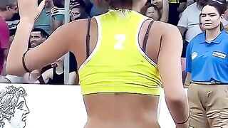 What an Entrance 🔥 #BeachVolleyball #Shorts.mp4