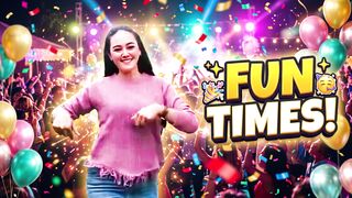 🎉 FUN TIMES: My Energetic Outdoor Dance & Cheerful Vibes! ✨