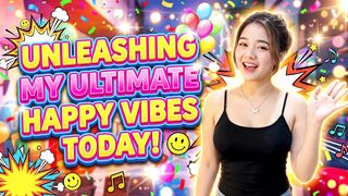 Unleashing My Ultimate Happy Vibes Today