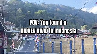 I Followed This Quiet Road in Indonesia and Found a Secret Lake Nobody Talks About!