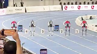 Meet the world's fastest humanoid robot over 100 meters!
