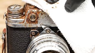 VintageCamera #AntiqueRestoration #RustRemoval #SilverShine