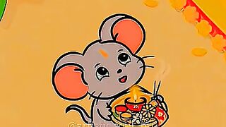 Cute rat 🐁🐁🐀 pray 🙏🏻🙏🏻🙏🏻🙏🏻 gnpti papa motiya