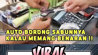 Beli sabun dapet emas