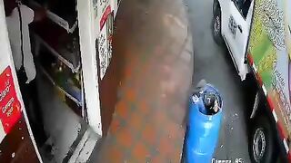 Didn't Watch Where He Was Going…