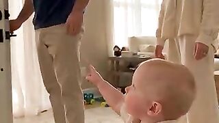 So beautiful video cute baby moment ❤️😍❤️