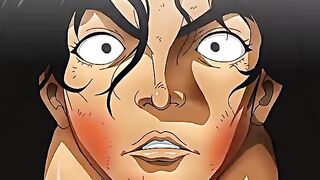 Wow mind-blowing aura 😱🤯👑 baki hanma