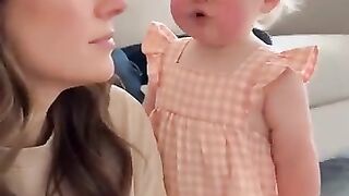 So beautiful video cute baby moment 😍💕🤩