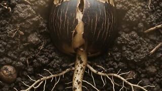 Ice Apple Real-Time Time-Lapse 🌴 | The Amazing Growth of Palmyra Fruit