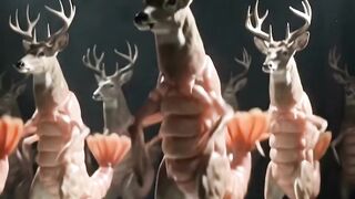 Hybrid deer dance 😍