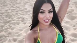 Mulher, bonita, sensual