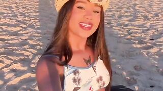 Mulher, bonita, sensual