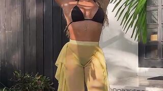 Mulher, bonita, sensual