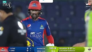 Amir vs Shaheen Shah in PSL