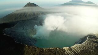Indonesia Beach Mountains Bali Fields
