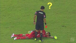 Funny and stupid red cards in football