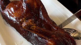 Peking Duck Cutting Technique | Traditional Chinese Culinary Skills