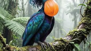 The Mysterious Bird of the Ancient Rainforest 🦜✨