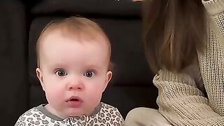 So beautiful video cute baby moment ❤️😍