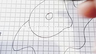 How to Draw Letter A Easily in a Free Style
